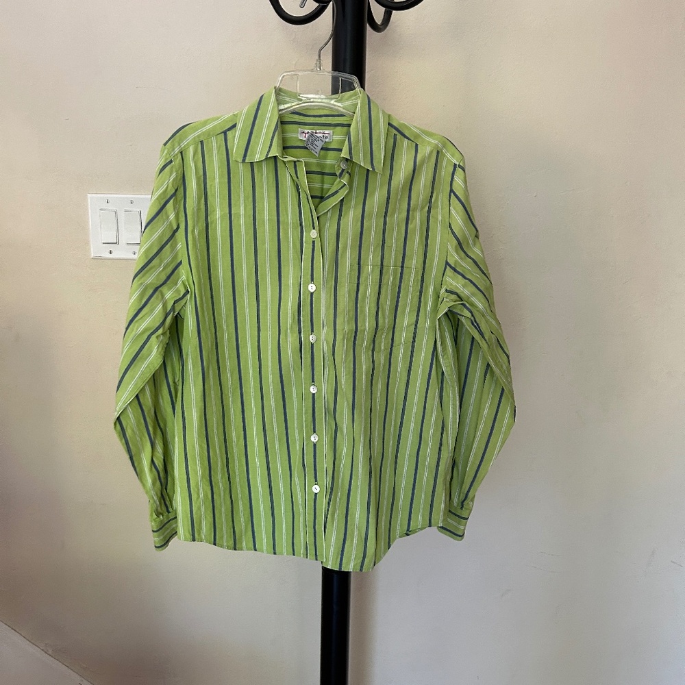 Talbots Green Shirt